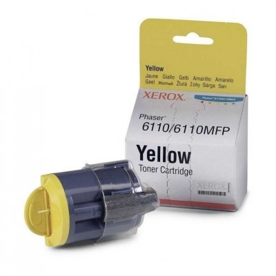 Xerox Phaser 6110-6110MFP Sarı Orjinal Toner