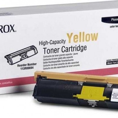 Xerox Phaser 6120-6115MFP Yüksek Kapasiteli Sarı Orjinal Toner Xerox Phaser 6120-6115MFP Yüksek Kapasiteli Sarı Orjinal Toner