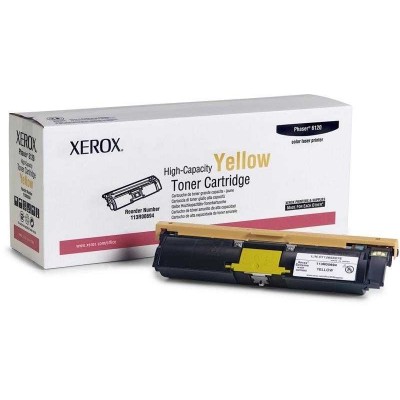 Xerox Phaser 6120-6115MFP Yüksek Kapasiteli Sarı Orjinal Toner