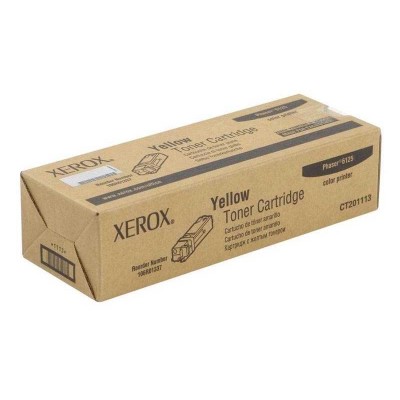 Xerox Phaser 6125 Sarı Orjinal Toner