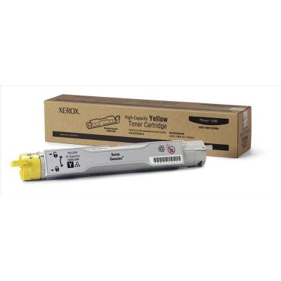 Xerox Phaser 6300-106R01084 Sarı Orjinal Toner Yüksek Kapasiteli
