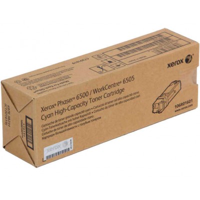 Xerox Phaser 6500 - (106R01601) Mavi Orjinal Toner Yüksek Kapasiteli