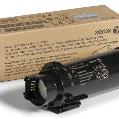 Xerox Phaser 6510 - (106R03487) Sarı Orjinal Toner Yüksek Kapasiteli Xerox Phaser 6510 - (106R03487) Sarı Orjinal Toner Yüksek Kapasiteli