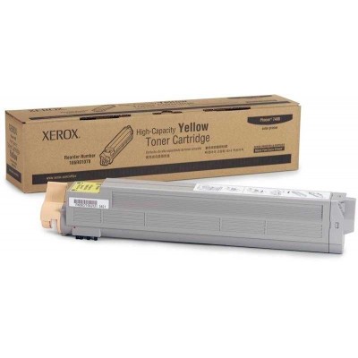 Xerox Phaser 7400 - (106R01079) Sarı Orjinal Toner Yüksek Kapasiteli