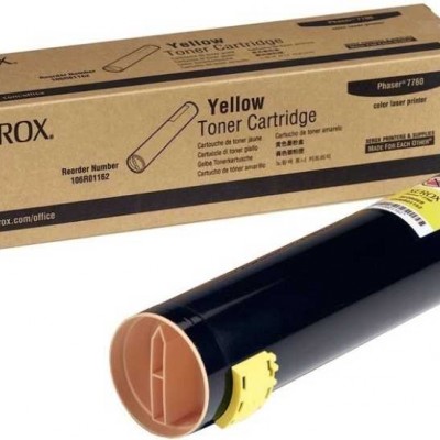 Xerox Phaser 7760 - (106R01162) Sarı Orjinal Toner Xerox Phaser 7760 - (106R01162) Sarı Orjinal Toner