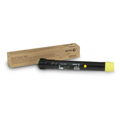 Xerox Phaser 7800 - (106R01625) Sarı Orjinal Toner