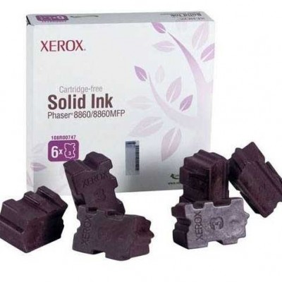 Xerox Phaser 8860 - (108R00818) Kırmızı Orjinal Katı Mürekkep 6Lı Xerox Phaser 8860 - (108R00818) Kırmızı Orjinal Katı Mürekkep 6Lı